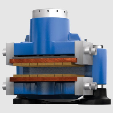 Scheibenbremszange - KTR-STOP® M series - KTR - hydraulisch / gefederte Spannung / Sicherheit