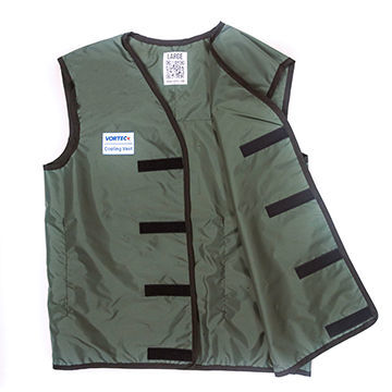 Arbeitsweste - Vest-L	 - ITW Air Management - Kühl / Stoff / grün