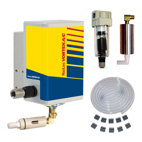 Kühler für Gefahrenzonen - AC-7525 - ITW Air Management - Druckluft / für Schaltschrank / mit Vortex-Schlauch