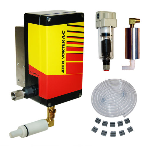Kühler mit Vortex-Schlauch - AC-7425 - ITW Air Management - Druckluft / zur Schaltschrank-Klimatisierung / für Schaltschrank