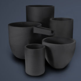 Siliziumkarbid-Schmelztiegel - Iso-Alustar Z2 - Morgan Molten Metal Systems - Keramik