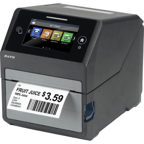 Thermotransfer-Etikettendrucker - CT4-LX series - SATO America - Desktop / mit RFID-Schreiber / Industrie