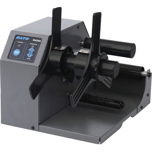 Auf- und Abwickelgerät / für Etiketten - RWG500 - SATO America - automatisch / Rollen