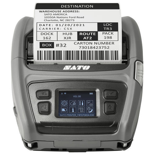 Thermodirekt-Etikettendrucker - PV4 - SATO America - Desktop / Industrie