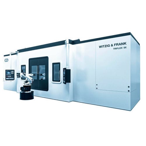Rundtakt-Transfermaschine - WITZIG & FRANK TRIFLEX 5X - FFG Europe & Americas - CNC / 6-Positionen / Mehrspindel