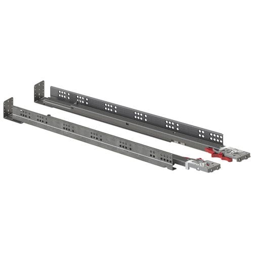 Voll ausziehbare Gleitschiene - FR 3001 - Fulterer - Schubladen / galvanisierter Stahl