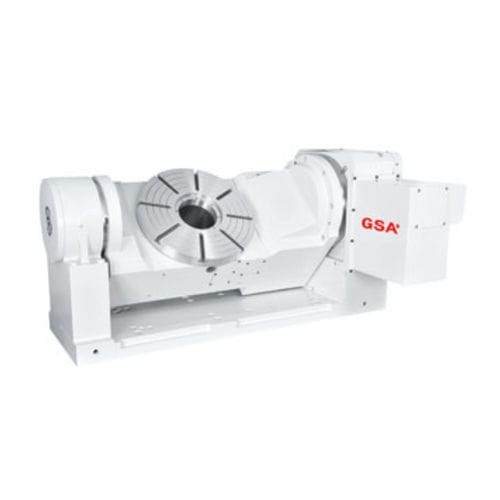 Motordrehtisch - CNCT-320RS - GSA TECHNOLOGY - schwenkbar / zur Materialbearbeitung / CNC