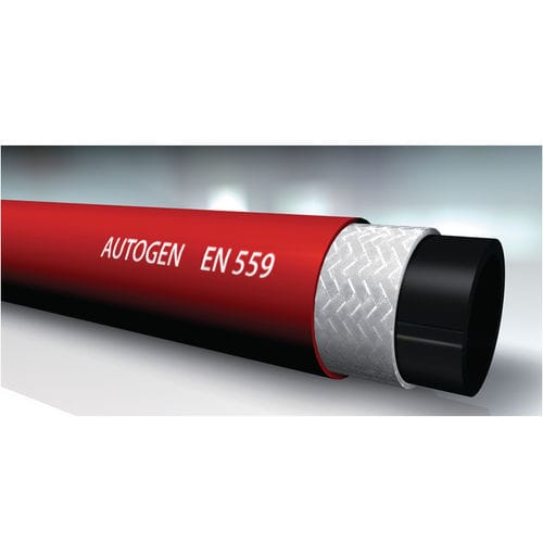 Schlauch für Acetylen - AUTOGEN ROT - HANSA FLEX AG - für Gas / Kunstgummi / Industrie