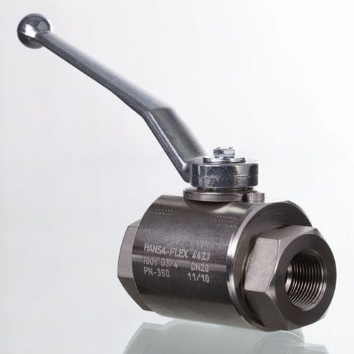Kugelventil - BKR VA  - HANSA FLEX AG - manuell / Steuerung / Einschraub