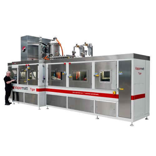 Dampfstrahlkabine - Tiger - Vapormatt - robotisiert / robust / Edelstahl