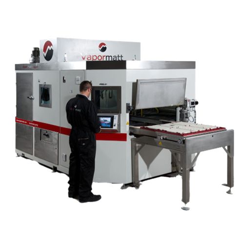 Nass-Strahlkabine - Jaguar - Vapormatt - automatisch / Durchlauf / robust