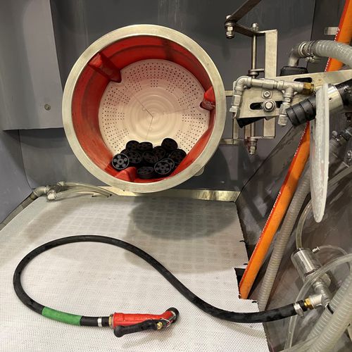 Nass-Strahlkabine - Puma - Vapormatt - automatisch / Trommel / robust