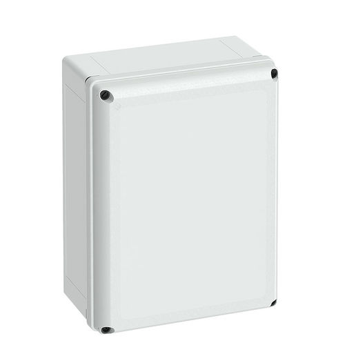 Wandmontiertes Gehäuse - GEOS-L 3040-18-o - Spelsberg - rechteckig / Polycarbonat / Glas