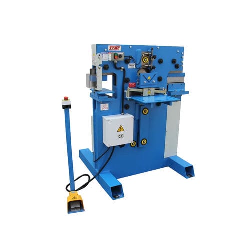 Manuelle Stanz- und Schermaschine - M55 - Tengzhou Tri-Union Machinery Co., Ltd. - elektrisch / Stange / für Blech