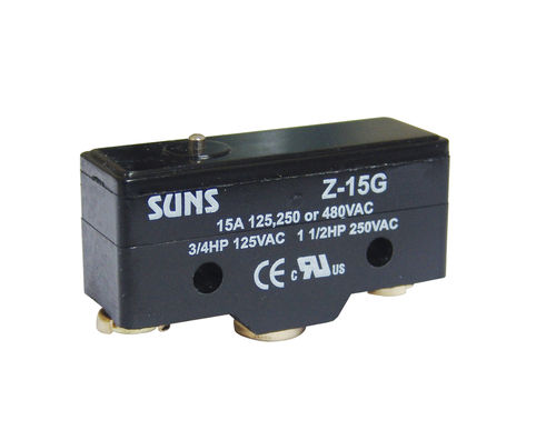 Federdruck-Mikroschalter - Z-15G - SUNS - einpolig / Industrie / Mehrzweck