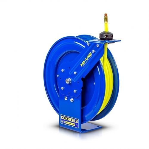 Schlauchtrommel - P HI-VIS SERIES  - Coxreels - Federeinzug / für Heißwasser / für Luft