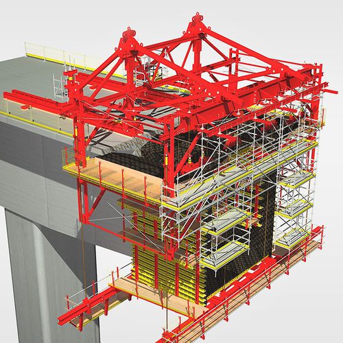 Modulschalung - VARIOKIT VBC - PERI - für Brückenfeld