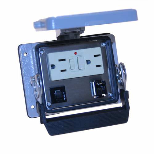 RF-Steckverbinder - GF-RJ45-R-32   - Mencom Corporation - RJ45 / quadratisch / Steckdose