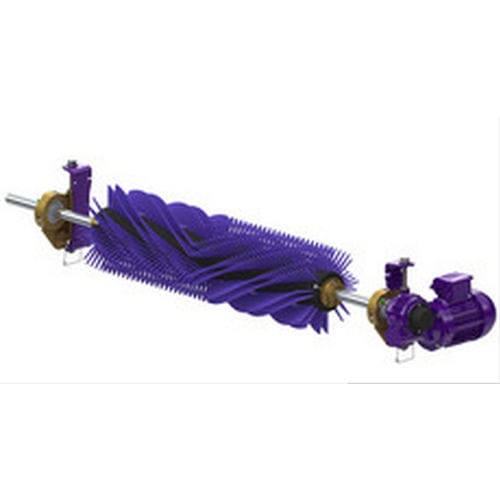 Zylinderförmige Bürste - MBC series - FLEXCO - Reinigung / Polypropylen / Spezial