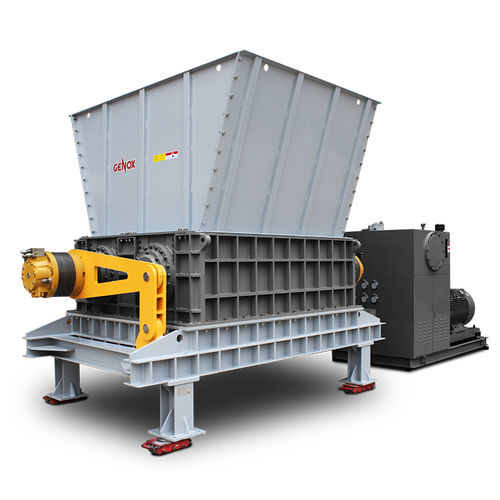 Primär-Schredder - TS series - Genox Recycling Tech (China) Co., Ltd. - Zweiwellen / für Abfall / für Industrieprodukte