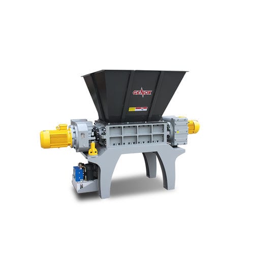 Zweiwellenschredder - M800T  - Genox Recycling Tech (China) Co., Ltd. - für Holz / Reifen / für Elektronikschrott