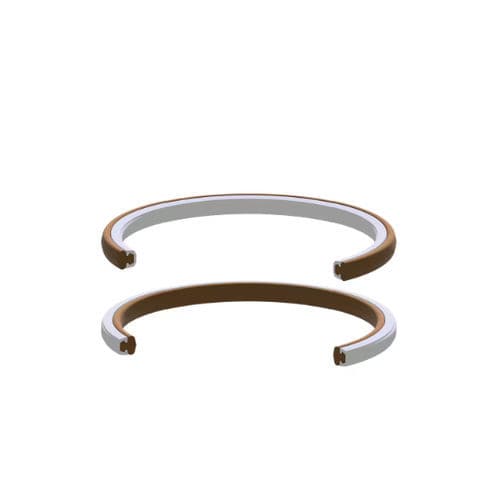 O-Ring-Dichtung - Parker Composite Sealing Systems Division - PTFE / rechteckig / Vakuum