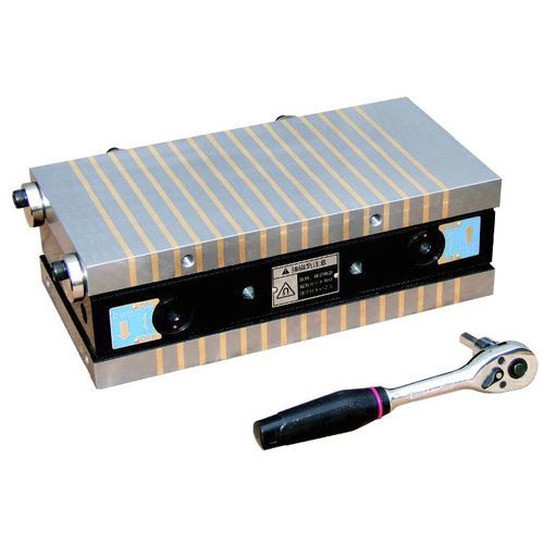 Elektropermanent-Magnetspannplatte - RMA-2F series - Kanetec - für Bearbeitungszentrum