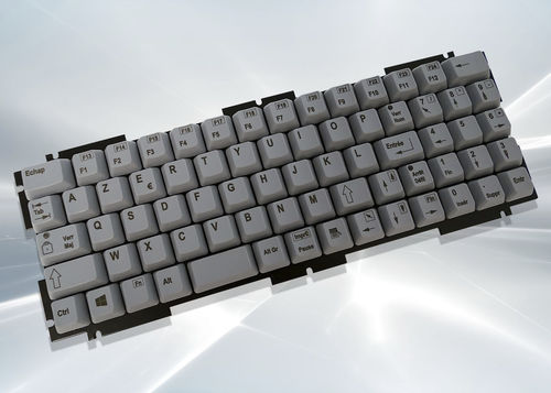 Einbaufähige Tastatur - NX560-18 - NICONIX - mit mechanischen Tasten / Membran / 71 Tasten