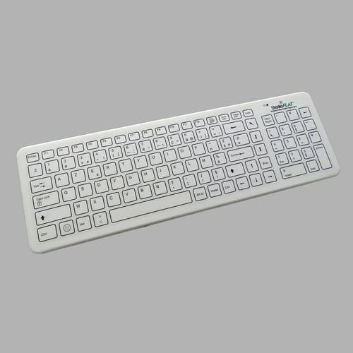 Desktop-Tastatur - SF09-02W-01 - NICONIX - mit mechanischen Tasten / Membran / für die Medizintechnik