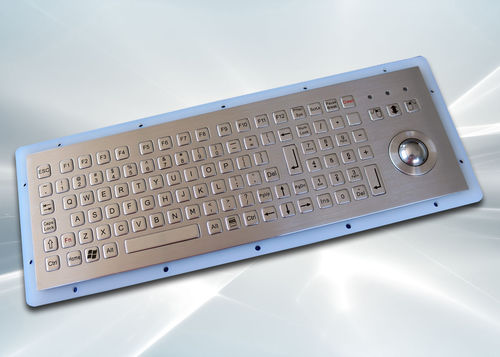 Desktop-Tastatur - NXN-KBB312-01 - NICONIX - mit mechanischen Tasten / 104 Tasten / Trackball
