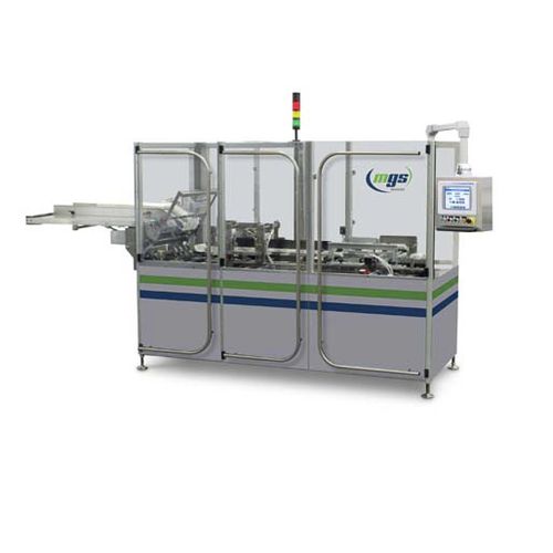 Horizontaler Kartonierer - RCS - MGS Machine Corporation - mit oberer Öffnung / automatisch / getaktete Funktion