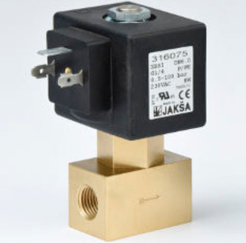Kolbenmagnetventil - BS1 - JAKSA SOLENOID VALVES - vorgesteuert / 2-Wege / NC
