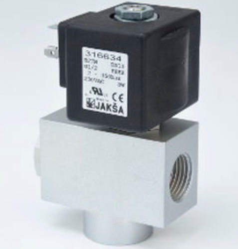 Kolbenmagnetventil - B27N - JAKSA SOLENOID VALVES - vorgesteuert / 2-Wege / NC