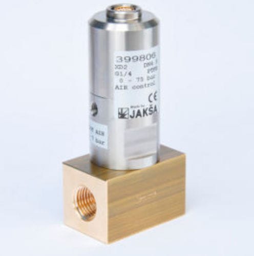 Kolbenventil - XD2  - JAKSA SOLENOID VALVES - pneumatisch gesteuert / Messing / Hochdruck
