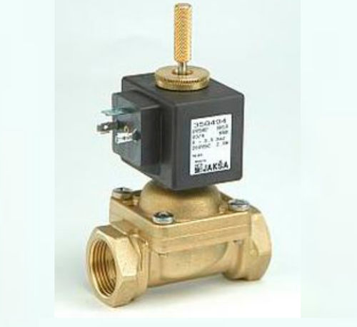 Vorgesteuertes Magnetventil - PV  - JAKSA SOLENOID VALVES - 2-Wege / NC / für Gas
