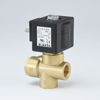 Messing-Magnetventil - XBS3 - JAKSA SOLENOID VALVES - Hochdruck / hoher Durchfluss / Kryogen