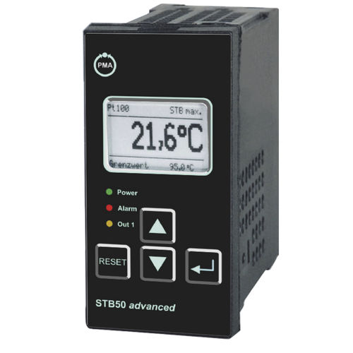 Sicherheitstemperaturbegrenzer - STB 50 - West Control Solutions - mit LCD-Display / für die Prozessüberwachung / für Schalttafeleinbau