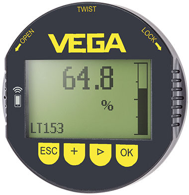 Grafikdisplay - PLICSCOM - VEGA TECHNIQUE - 4-stellig / eingebaut / kabellos
