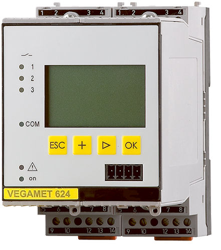 Digitaler Signalaufbereiter - VEGAMET 624 - VEGA TECHNIQUE - 4-20 mA / für DIN-Schiene / zur Füllstandsmessung