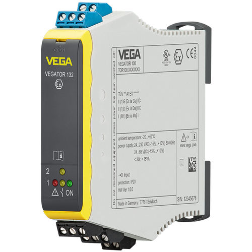 Mehrkanal-Signalaufbereiter - VEGATOR 132 - VEGA TECHNIQUE - für DIN-Schiene / zur Füllstandsmessung