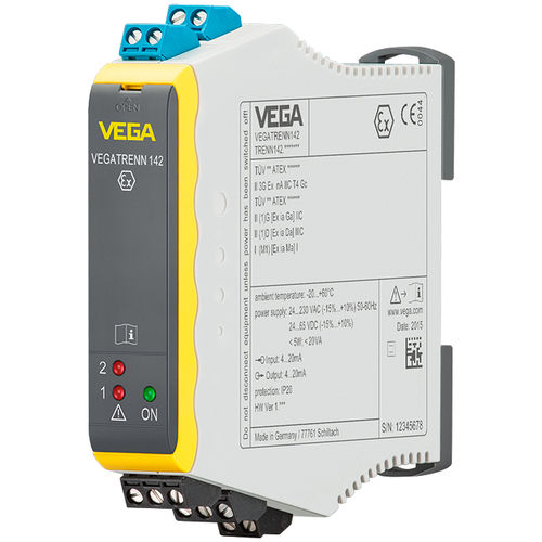 Galvanischer Isolator - VEGATRENN 142 - VEGA TECHNIQUE - Signal / ATEX / 2-Wege