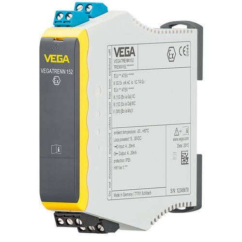 Galvanischer Isolator - VEGATRENN 152 - VEGA TECHNIQUE - Signal / ATEX / 2-Wege