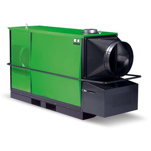 Mobiler Heißluftgenerator - HTL series - REMKO - stationär / Heizöl