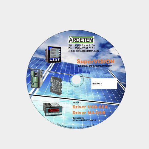 Programmiersoftware - SUPERVISION - ARDETEM SFERE - Konfiguration