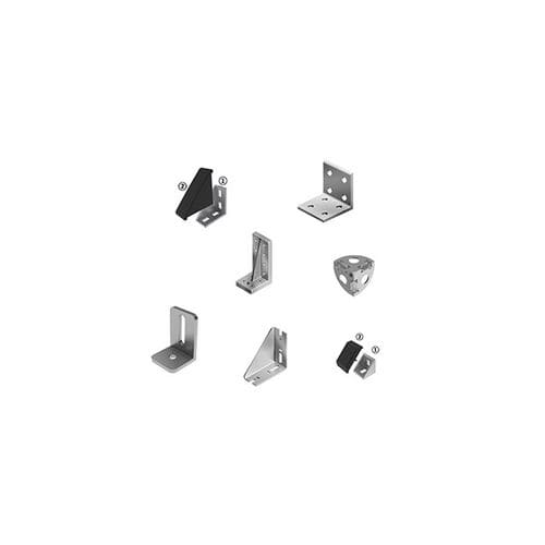 Befestigungswinkel für Aluminiumrahmen - 093W series - FATH GmbH