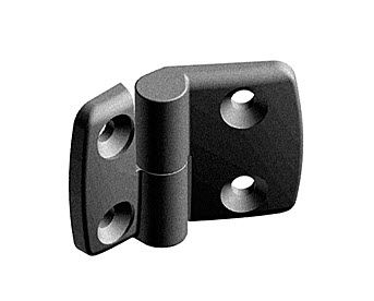 Flacher Scharnier - max. 500 N  - FATH GmbH - Kunststoff / Einschraub / 180°