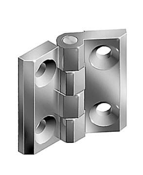 Flacher Scharnier - FATH GmbH - Edelstahl / Einschraub / 180°