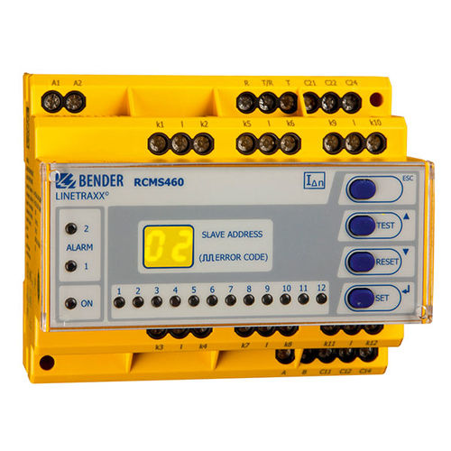 Differenzstrom-Überwachungssystem - LINETRAXX® RCMS460-L - BENDER - kontinuierlich / digital / Mehrkanal