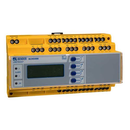 Differenzstrom-Überwachungssystem - LINETRAXX® RCMS490-D - BENDER - kontinuierlich / digital / Mehrkanal
