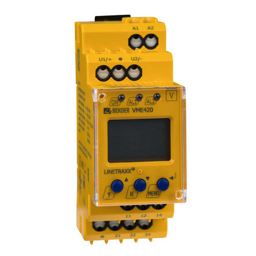 Unterspannungs-Überwachungsrelais - LINETRA ® VME420 series - BENDER - Überspannung / Frequenz / 1NO/NF